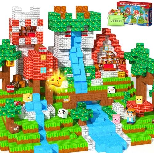 150 piece forest magnetic blocks set