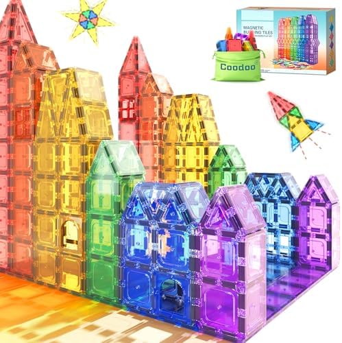 40 piece magnetic tiles starter set
