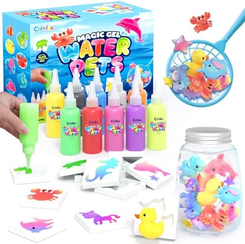 Magic water elf craft kit with a display bottle