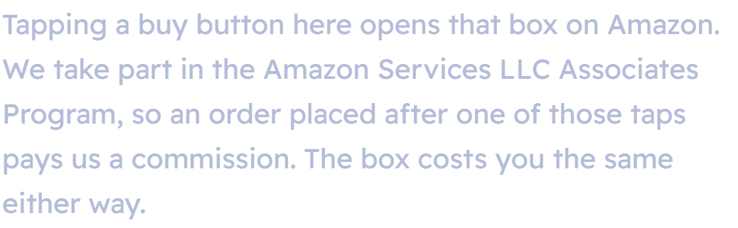 A note on how this site pays for itself
